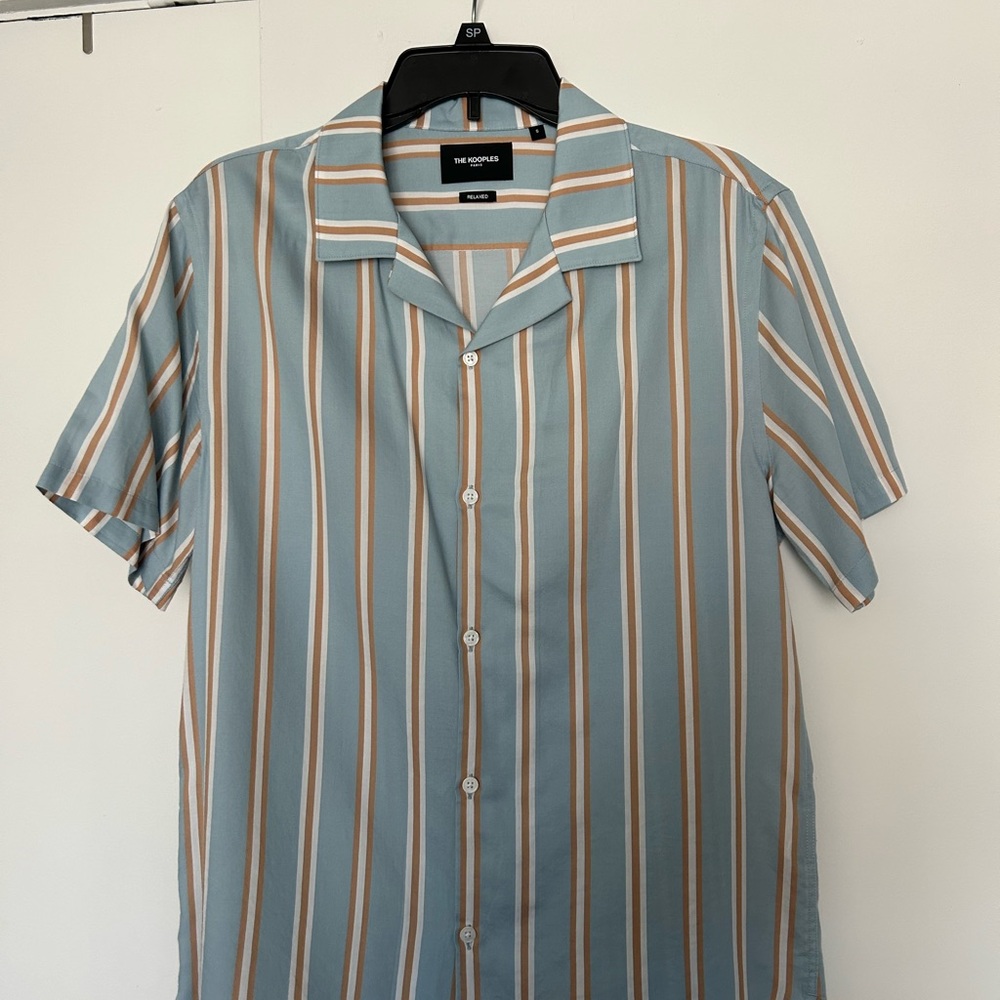 The Kooples Multicolor Striped Men's Shirt